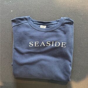 Seaside Comfort Colors Navy Sweatshirt